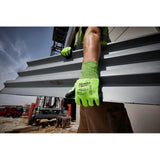 MILWAUKEE Polyurethane Palm Dipped Work Gloves - Small (ANSI Level 3 Abrasion, Touchscreen)