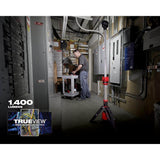 Milwaukee M12 12V Lithium-Ion Cordless 1400 Lumen ROCKET LED Stand Work Light with High Output 2.5Ah Battery