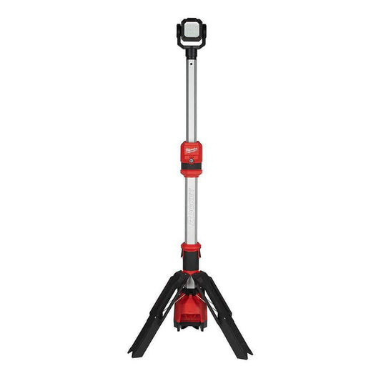Milwaukee M12 12-Volt Lithium-Ion Cordless 1,400-Lumen ROCKET LED Stand Work Light, Dual Power (Tool-Only)