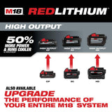 Milwaukee M18 18V Lithium-Ion Cordless 5.0Ah Starter Kit with M18 LED Flood Light (1500 Lumens)