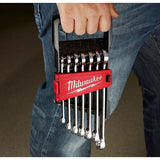 Milwaukee Combination Metric Wrench Mechanics Tool Set, Max Bite Open-End (7-Piece) - 48-22-9507