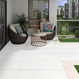 MSI Miraggio Gold 2 cm. x 24 in. x 24 in. Matte Porcelain Marble Look Paver Tile (240 sq. ft./Pallet)
