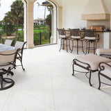 MSI Miraggio Gold 2 cm. x 24 in. x 24 in. Matte Porcelain Marble Look Paver Tile (240 sq. ft./Pallet)