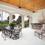 MSI Miraggio Gold 2 cm. x 24 in. x 24 in. Matte Porcelain Marble Look Paver Tile (8 Sq. Ft./Case)