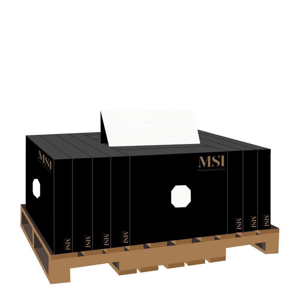 MSI Miraggio Gold 24 in. x 48 in. Matte Porcelain Floor and Wall Tile (608 sq. ft./Pallet)