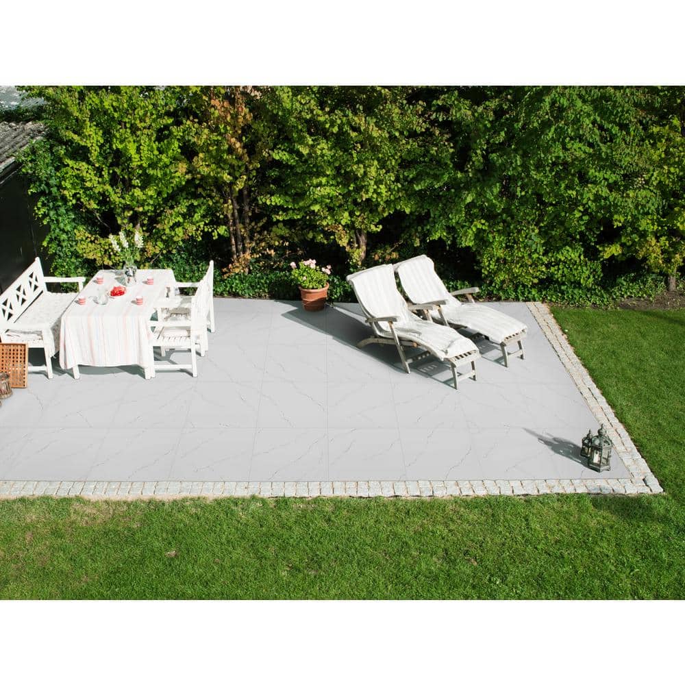 MSI Miraggio Gray 2 cm. x 24 in. x 24 in. Porcelain Paver Tile (8 Sq. Ft./Case)
