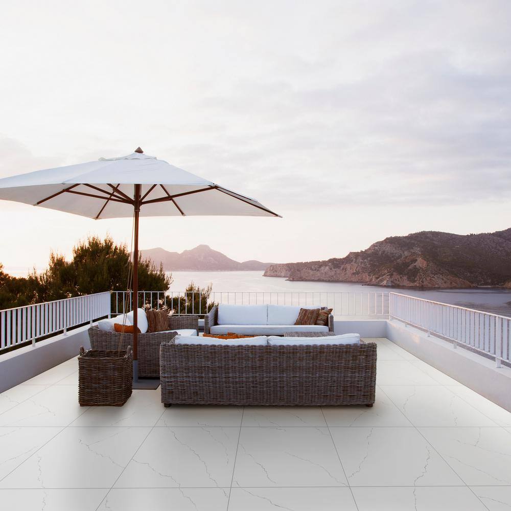 MSI Miraggio Gray 2 cm. x 24 in. x 24 in. Matte Porcelain Stone Look Paver Tile (30 Cases/240 sq. ft./Pallet)