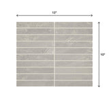 Daltile Bryne Mist 12 in. x 10 in. Glazed Ceramic Straight Joint Mosaic Tile (8.3 sq. ft./case)