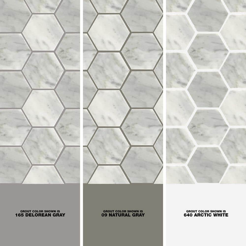 Daltile Restore Mist Honed 12 in. x 12 in. x 8mm Marble Mosaic Floor and Wall Tile (0.97 sq. ft. per piece)