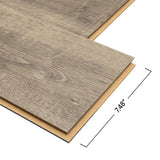 Pergo Outlast+ Mist Walters Oak 12 mm T x 7.4 in. W Waterproof Laminate Wood Flooring (19.63 sqft/case)