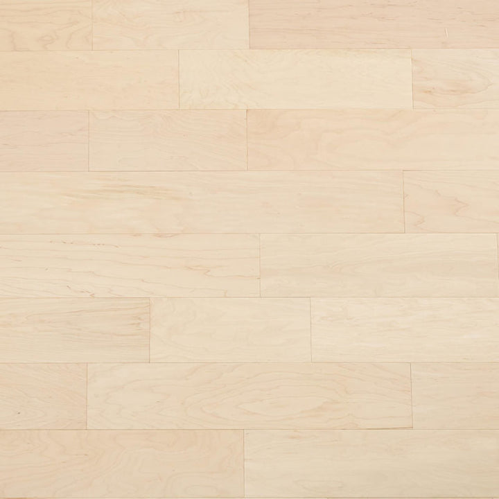 Mohawk Advance 6.5" Wide Handscraped Engineered Maple Hardwood Flooring, 3/8" Thick, 5-Ply – Sold by Carton (25.58 SF/Carton) – Canary Maple