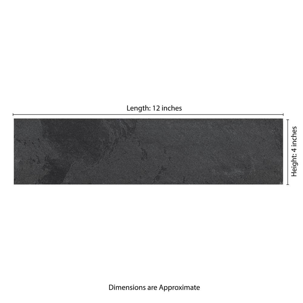 MSI Hampshire 4 in. x 12 in. Gauged Slate Floor and Wall Tile (5 sq. ft. / Case)