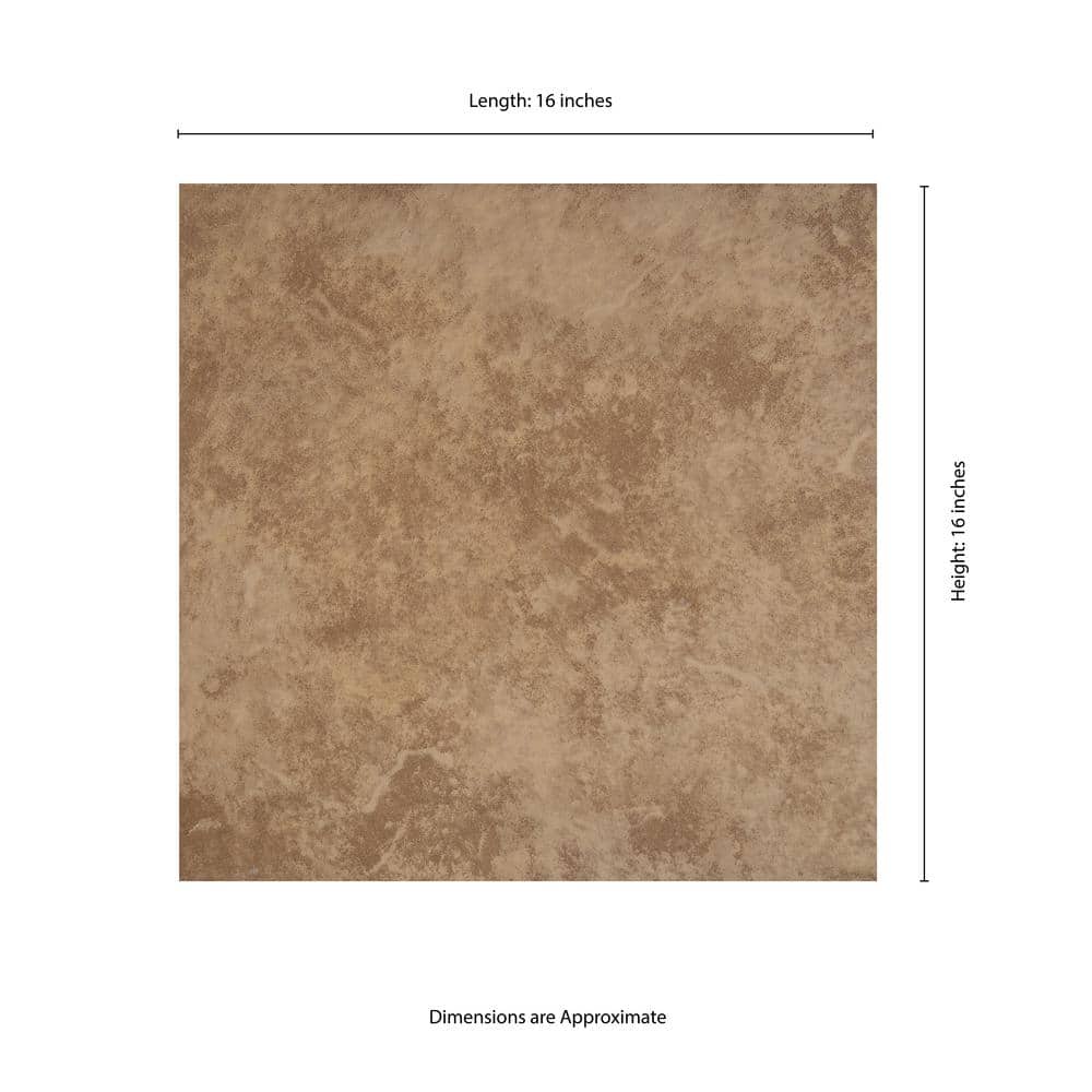 MSI Montecito 16 in. x 16 in. Matte Ceramic Floor and Wall Tile (15.5–16 sq. ft. per case)