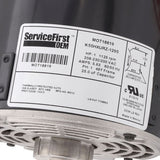 Trane MOT18819 motor - label view (Voltage: 200-230V; Horse Power: 1)