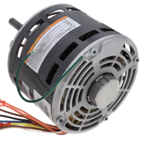 Trane MOT18948 motor - side view (Voltage: 115V; Horse Power: 1/3)