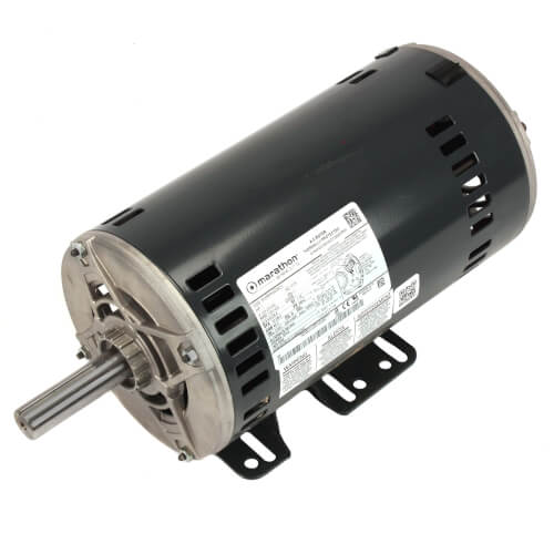 Trane MOT09801 motor - front view (Voltage: 208/230/460v; Horse Power: 3)