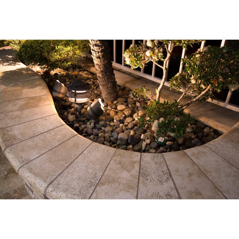 MSI Mixed Polished Landscape Pebbles, 1–2 in, 0.5 cu. ft. per 40 lb Bag (Pallet of 55 Bags)