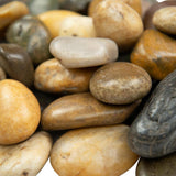 MSI Mixed Polished Landscape Pebbles, 1–2 in, 0.5 cu. ft. per 40 lb Bag (Pallet of 55 Bags)