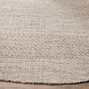 Safavieh Montauk Bicheno 2 x 6 Ivory/Anthracite Indoor Stripe Coastal Handcrafted Runner
