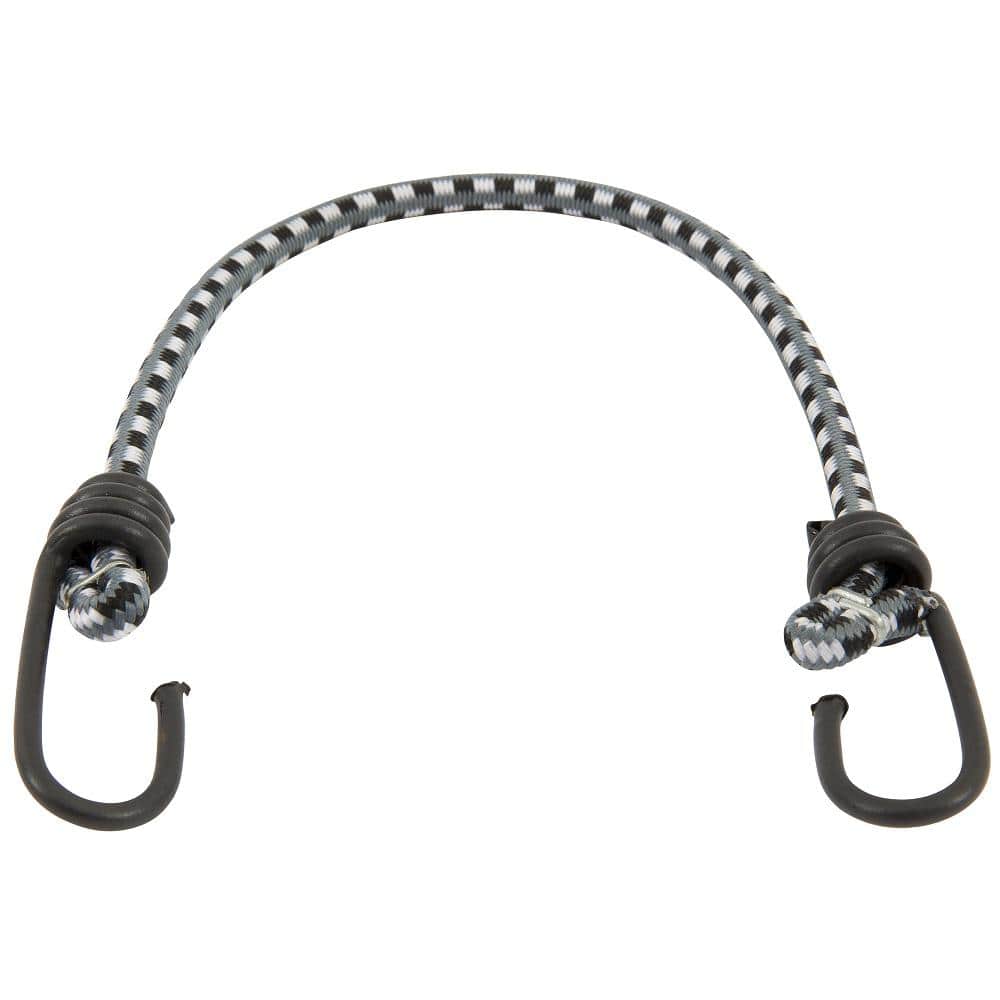 Keeper 18 in. Bungee Cord with Coated Hooks
