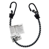 Keeper 18 in. Bungee Cord with Coated Hooks