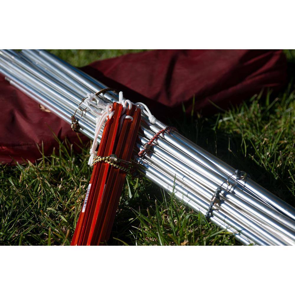 Keeper 10 in. Mini Bungee Cord with Hooks (4-Pack)