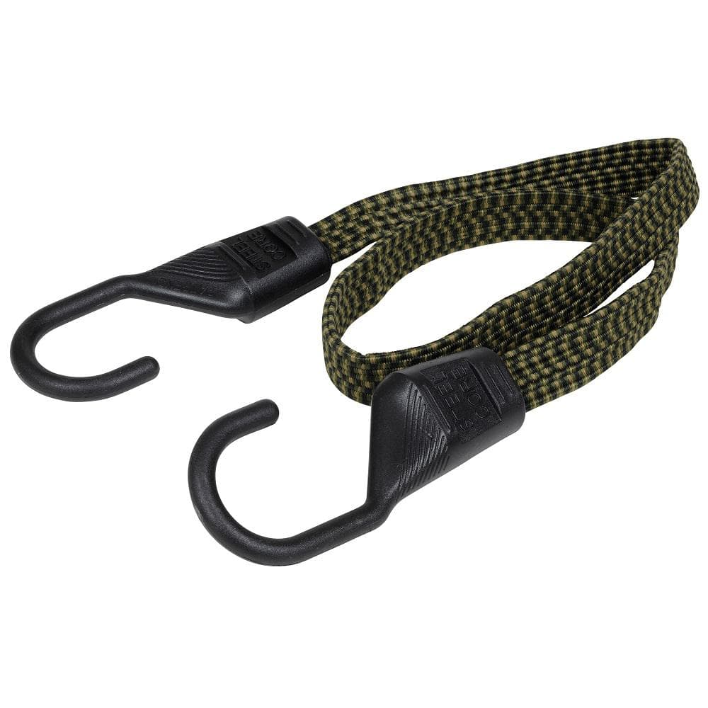 Keeper 32 in. Flat Camo Ultra Bungee Cord with Hooks