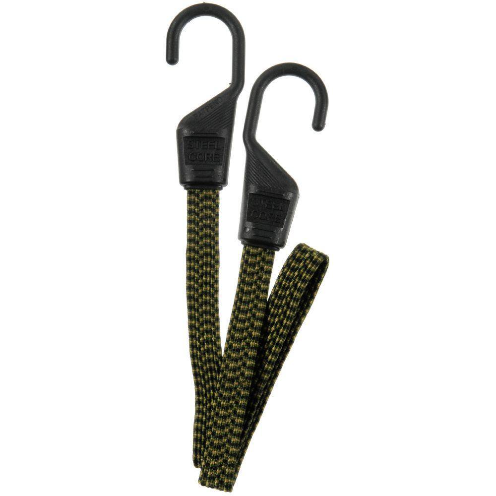Keeper 32 in. Flat Camo Ultra Bungee Cord with Hooks