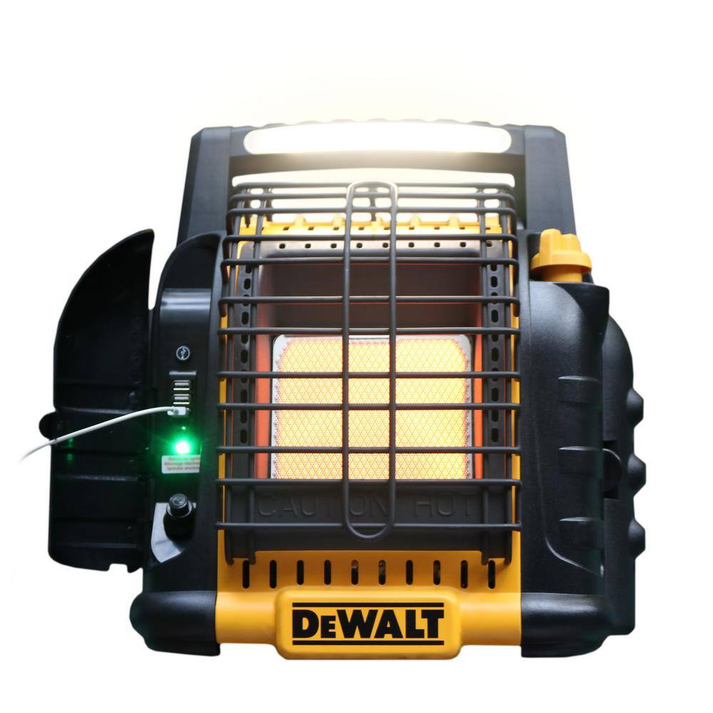 DEWALT 12,000 BTU Portable Radiant Propane Heater, DXH12B