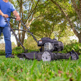 Murray 20 in. 125 cc Briggs & Stratton Walk Behind Gas Push Lawn Mower with 4 Wheel Height Adjustment and Prime 'N Pull Start