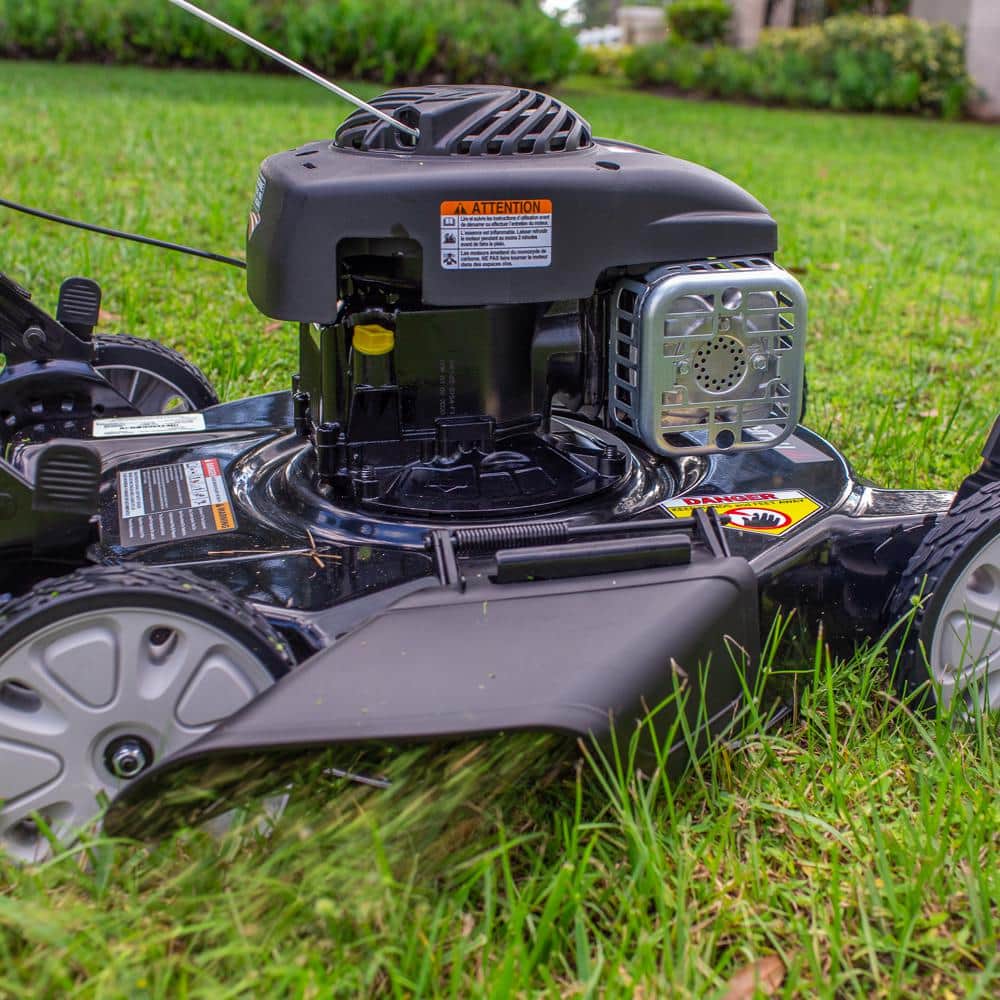 Murray 20 in. 125 cc Briggs & Stratton Walk Behind Gas Push Lawn Mower with 4 Wheel Height Adjustment and Prime 'N Pull Start