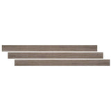 Mystic Gray 3/4 in. Thick x 2 3/4 in. Wide x 94 in. Length Luxury Vinyl Flush Stairnose Molding