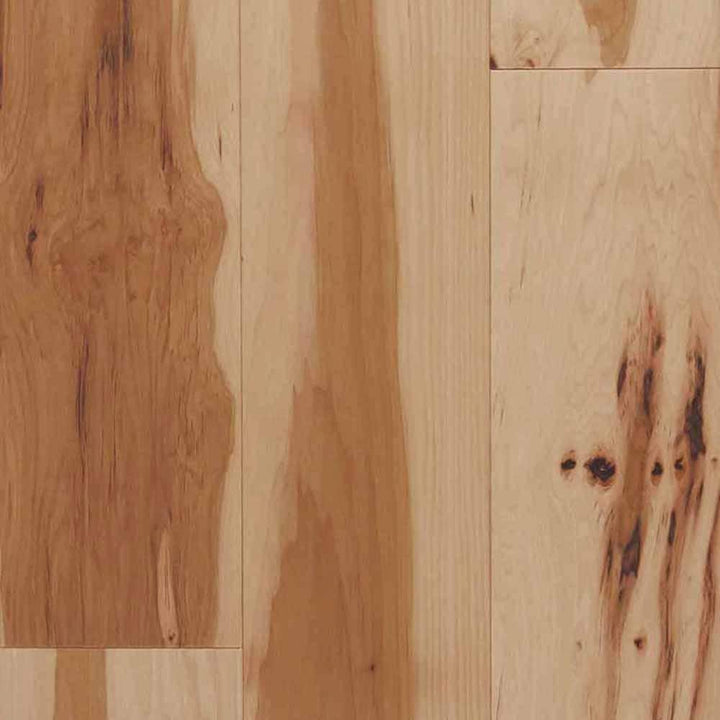 Blue Ridge Hardwood Flooring Natural Low Gloss Hickory 3/4 in. T x 3 in. W Smooth Solid Hardwood Flooring (24 sq.ft./case)