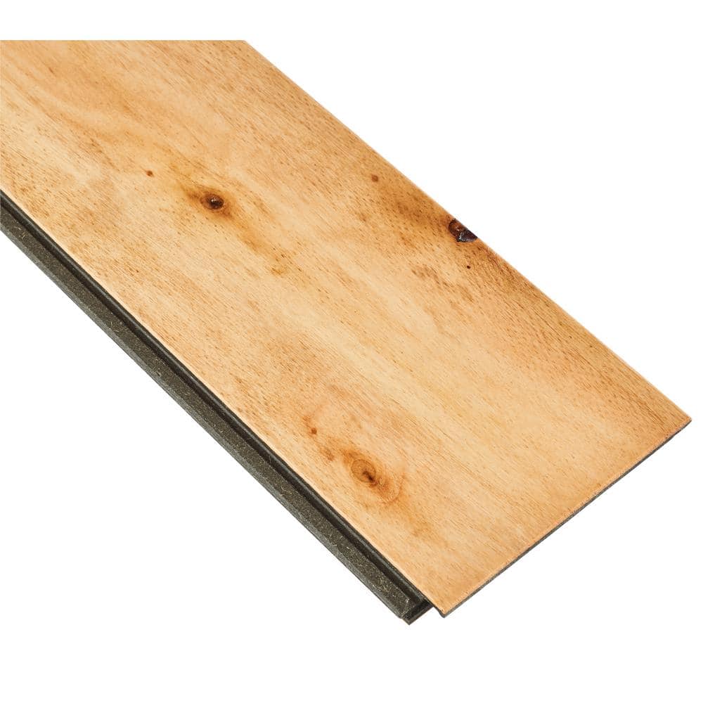 Bruce Hydropel Natural Hickory 7/16 in. T x 5 in. W Waterproof Click Lock Engineered Hardwood Flooring (22.6 sq.ft./ctn)