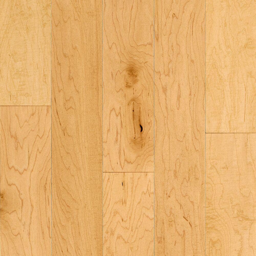 Bruce Turlington Natural Maple 3/8 in. T x 5 in. W Click Lock Smooth Engineered Hardwood Flooring (22 sq.ft./ctn)