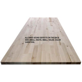 Allwood 5/4 in. x 2-1/2 ft. x 5 ft. Beech Butcher Block Project Panel Table/Counter/Island Top