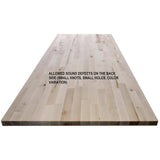 Unbranded 1-1/2 in. x 30 in. x 60 in. Allwood Birch Project Panel/Island/Table Top with Routed Edges on One Face