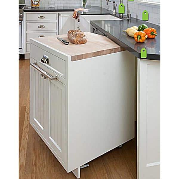 Allwood 1 in. x 18 in. x 24 in. Edge Glued Birch Table Top Project Panel