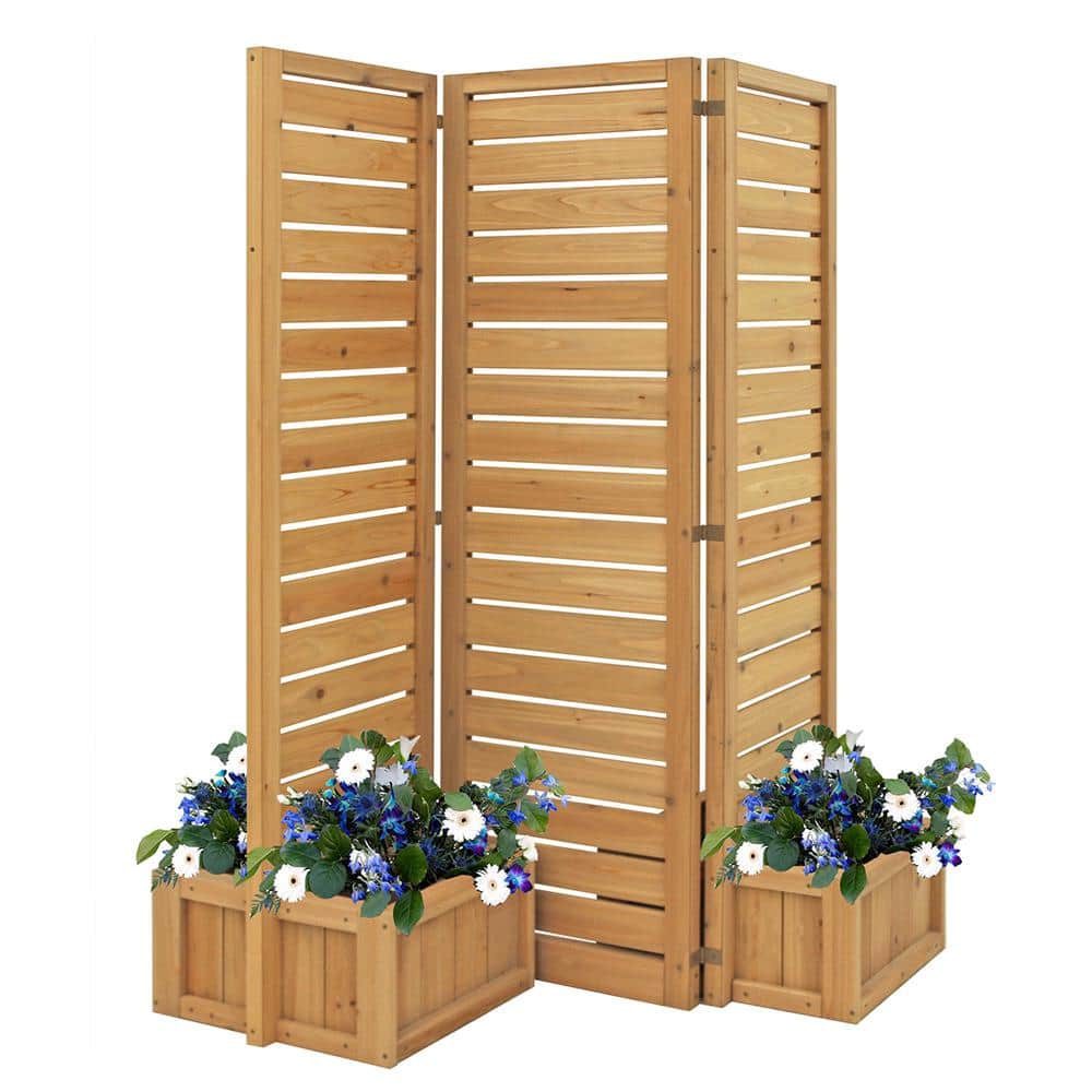 Yardistry 5' x 5' Wood Privacy Screen