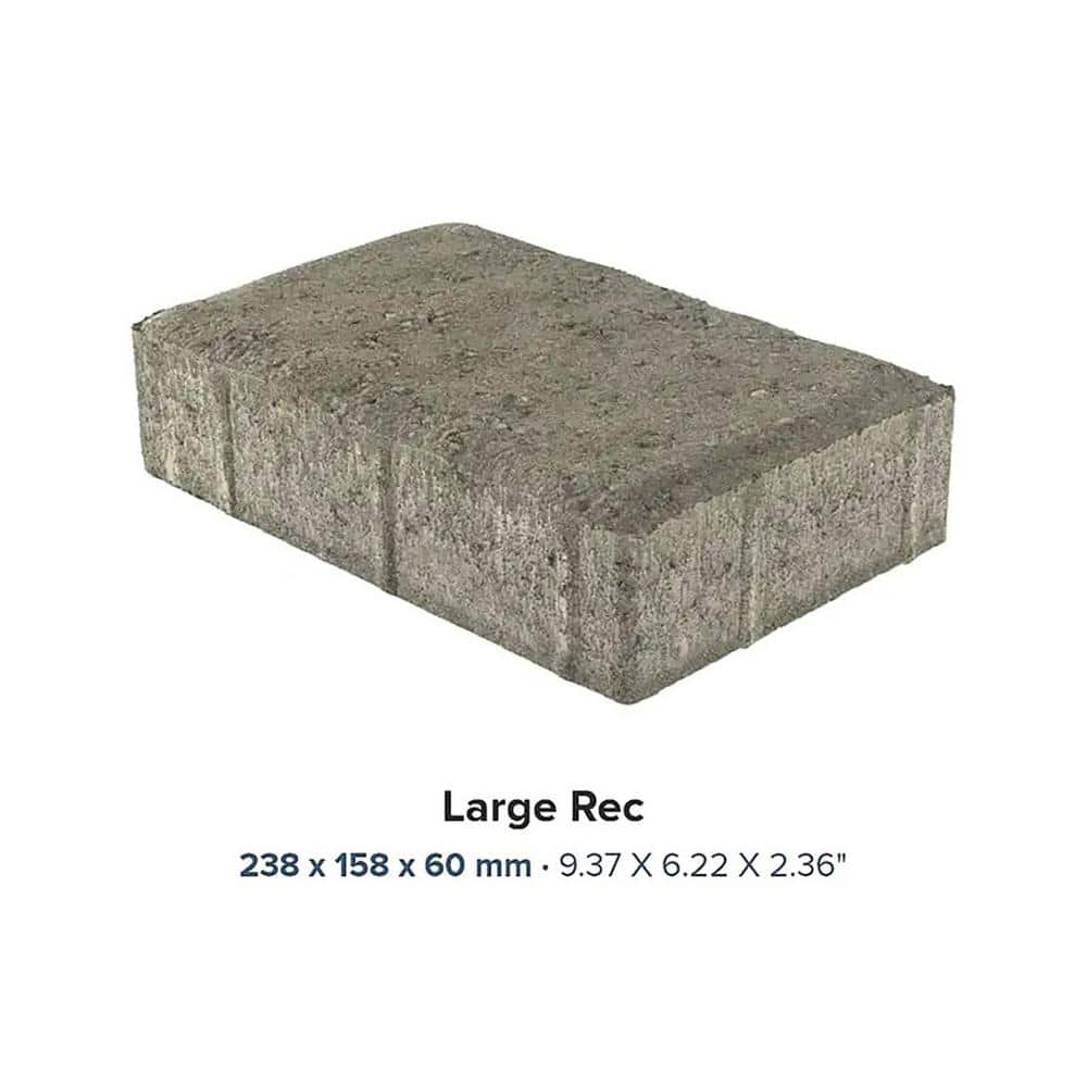 Camino ecoGreen 6x9 Rectangle Pavers the World's First Low Carbon, Water Permeable Paver System (270-pcs / 111. 5sf)