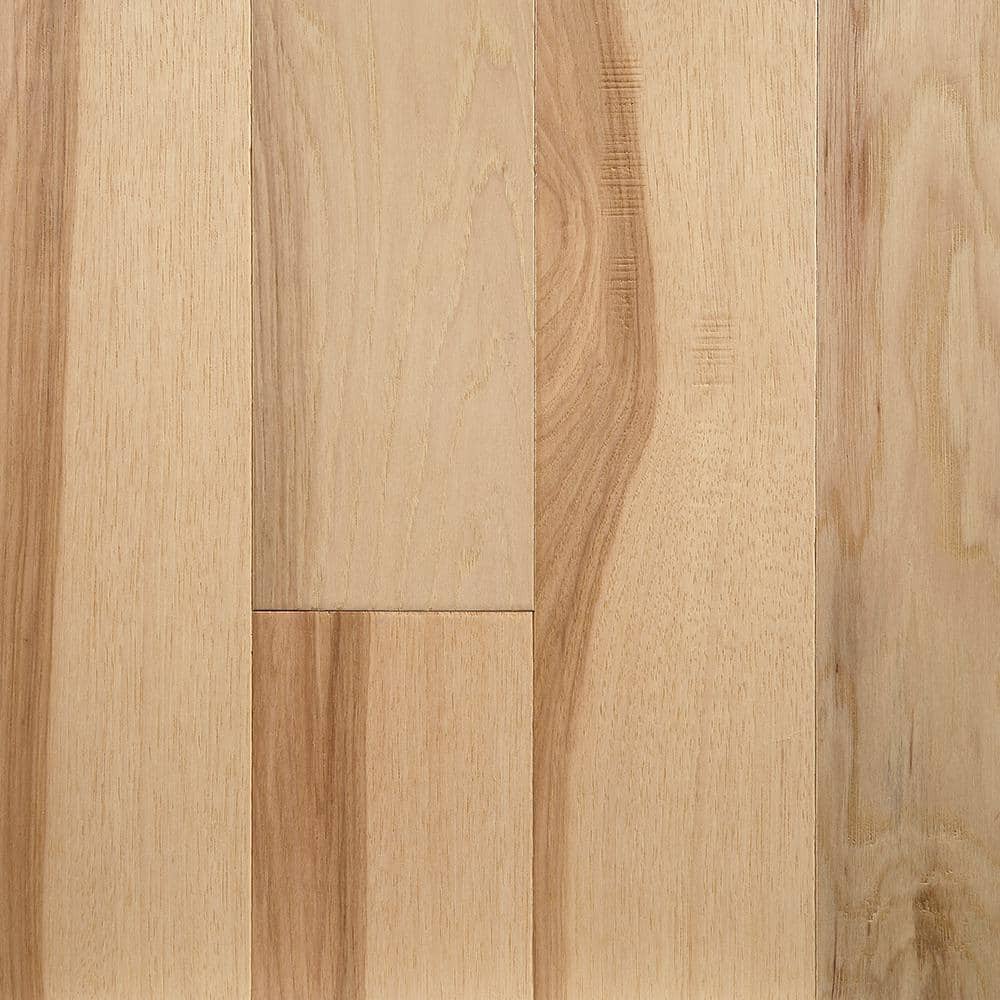 OptiWood Natural Hickory Hickory 2/7 in.T x 5 in. W Click Lock Engineered Hardwood Flooring (16.7 sq.ft./case)