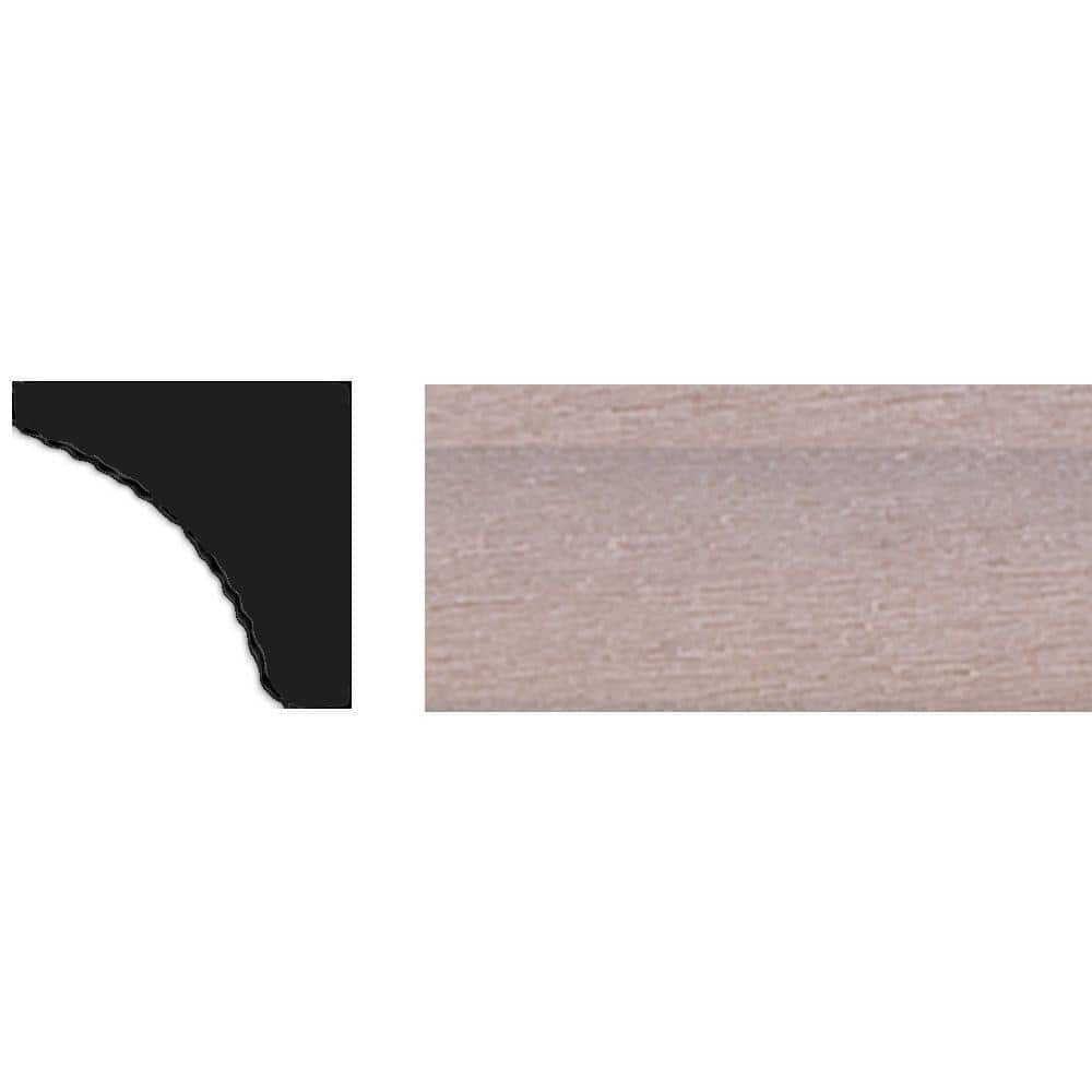 HOUSE OF FARA 3/8 in. x 3/8 in. x 48 in. Tinytrim Basswood Cove Molding