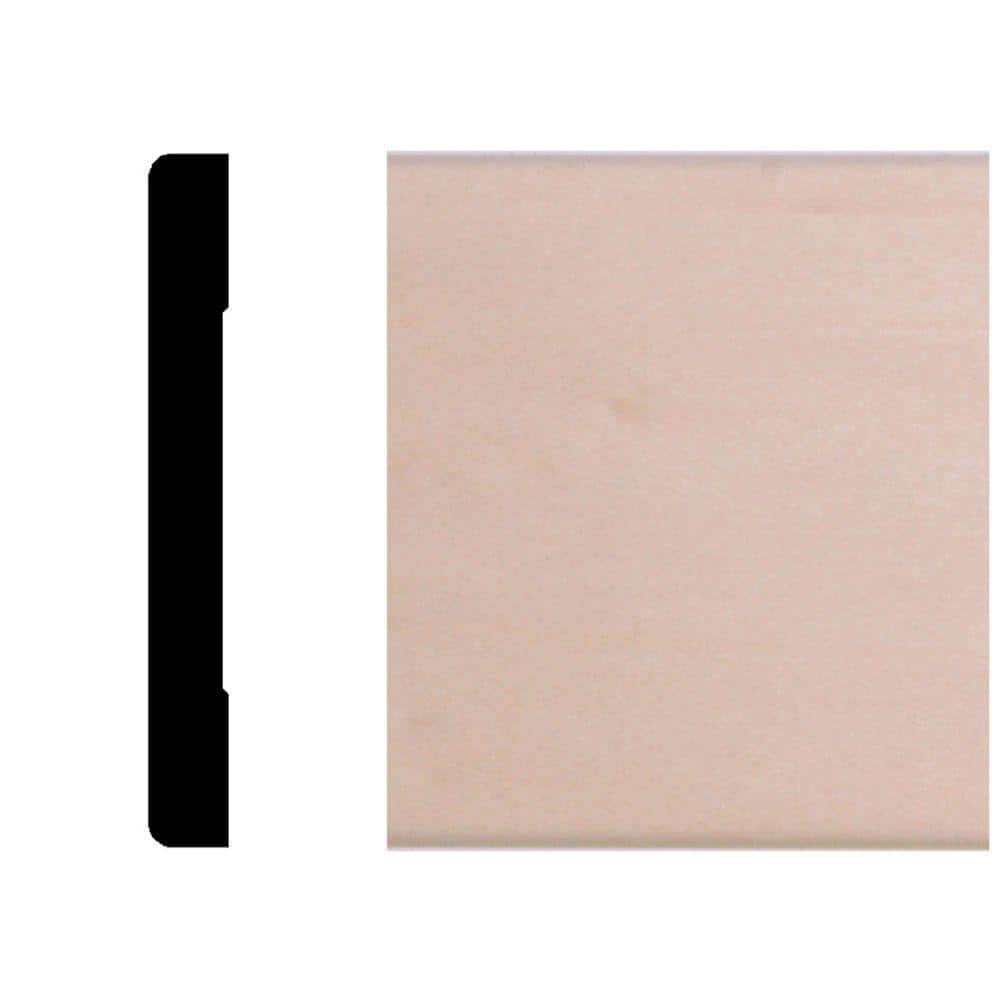 HOUSE OF FARA 11/32 in. x 3 in. x 86 in. Hardwood Mullion Casing Wood Moulding