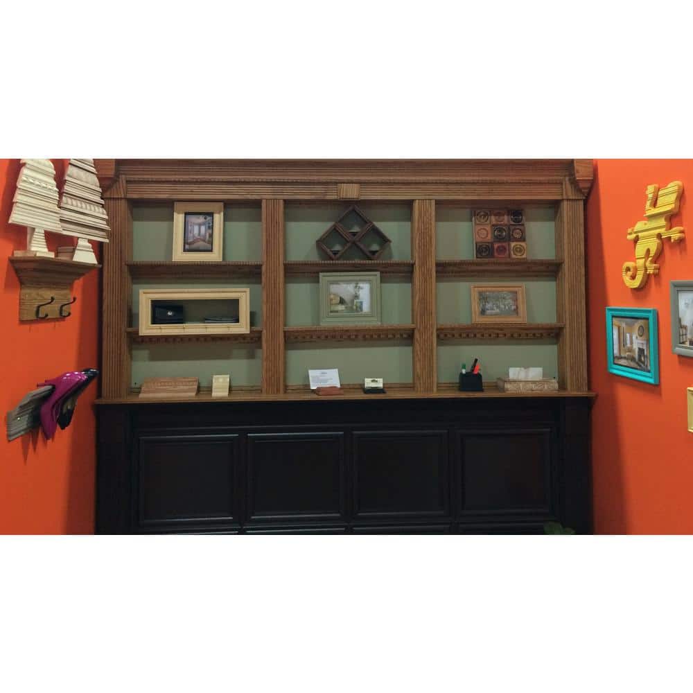 HOUSE OF FARA 1/4 in. x 3/4 in. x 8 ft. WM142 Oak Wood Screen Moulding
