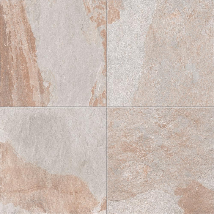 Flagstone Natural Cleft 6 in. x 6 in. x 0.75 in. Stone-Look Porcelain Paver Sample