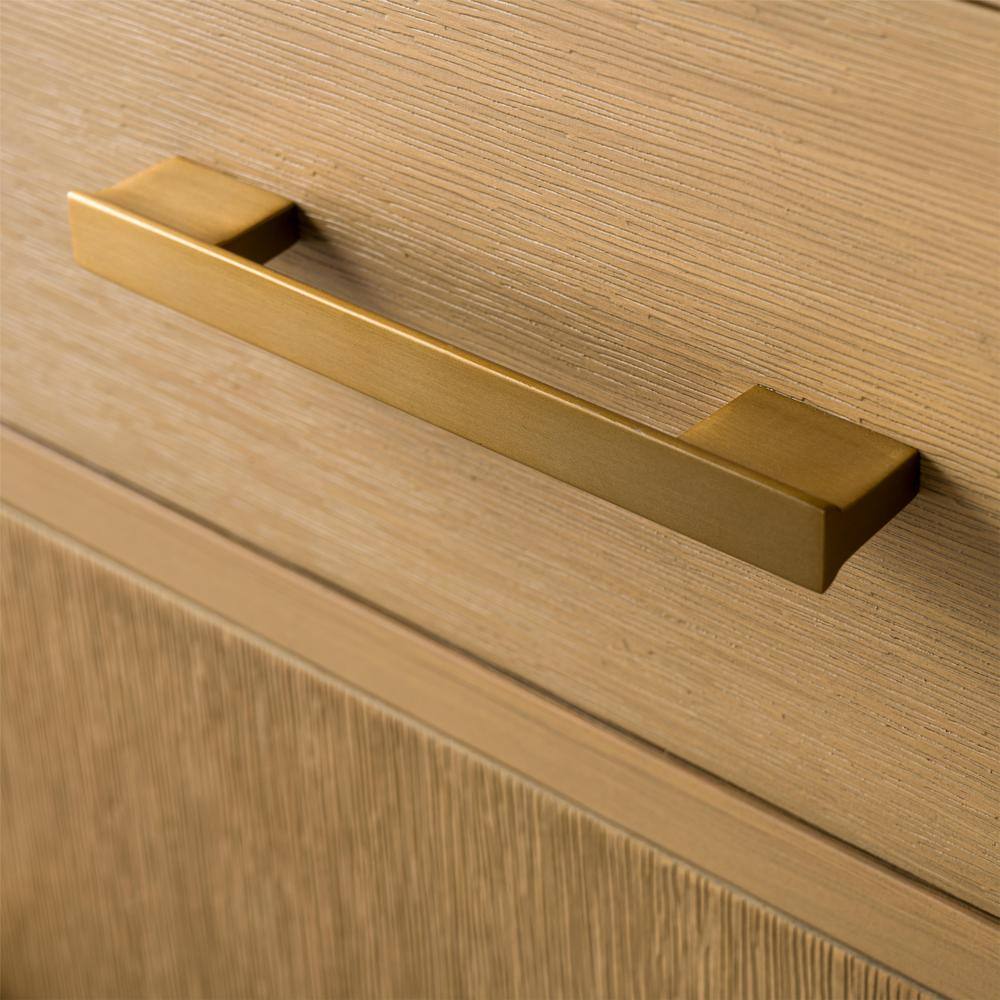 Vanity Art 21 in. W x 17 in. D x 72 in. H Brown MDF Floor Standing Linen Cabinet with Soft Close Door in Natural Oak/GB