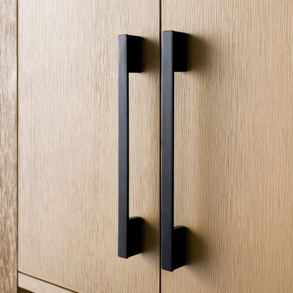 Vanity Art 24 in. W x 8 in. D x 33 in. H Bathroom Storage Wall Cabinet in Natural Oak/MB