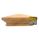 Protectyte Miterless 5 in. x 5 in. Untreated Wood Pyramid Slip Over Fence Post Cap