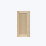 LIFEART CABINETRY Lancaster Shaker Assembled 9 in. x 30 in. x 12 in. Wall Cabinet with 1-Door in Natural Wood
