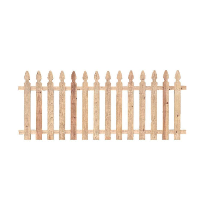 Redwood Empire 3.5 ft. x 8 ft. Cedar Gothic Top Wood Fence Panel